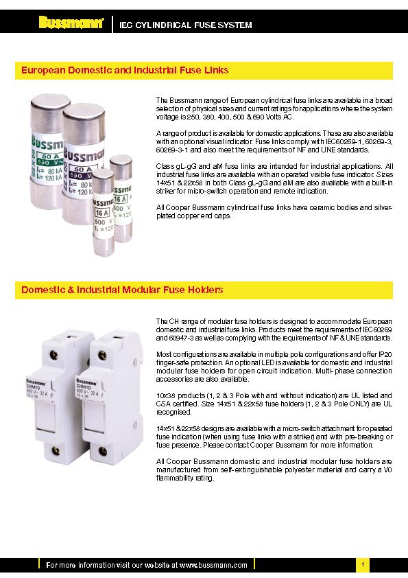 C10系列電路保護(hù)熔斷器 C10系列電路保護(hù)熔斷器
